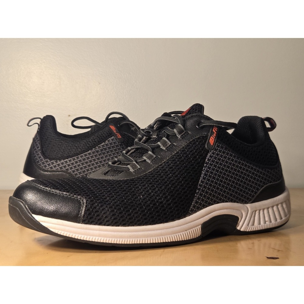 Biofit Orthofeet 617 Edgewater Black Lace Up Sneakers Men's Size 14